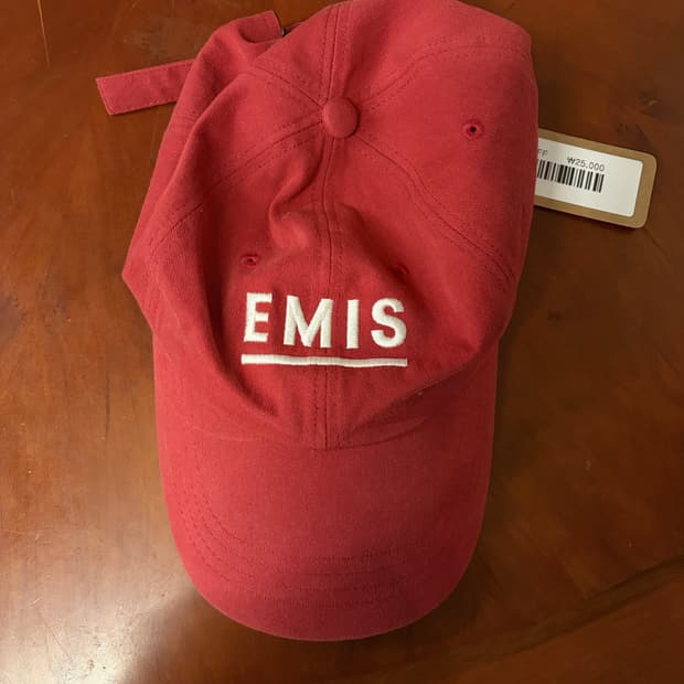 (정품) 이미스 볼캡 레드 a1
