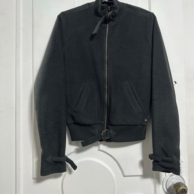 타미힐피거 본디지 플리스 봄버