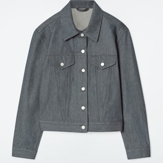 cos 코스 오버사이즈 로 데님 재킷