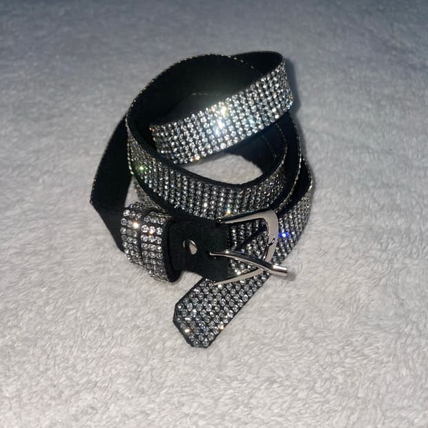 Cubic belt 갸루 큐빅 벨트