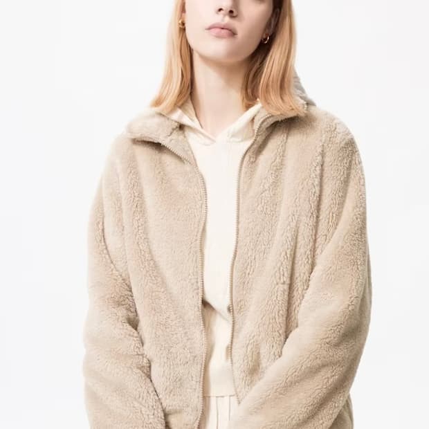 Uniqlo Furry fleece jacket