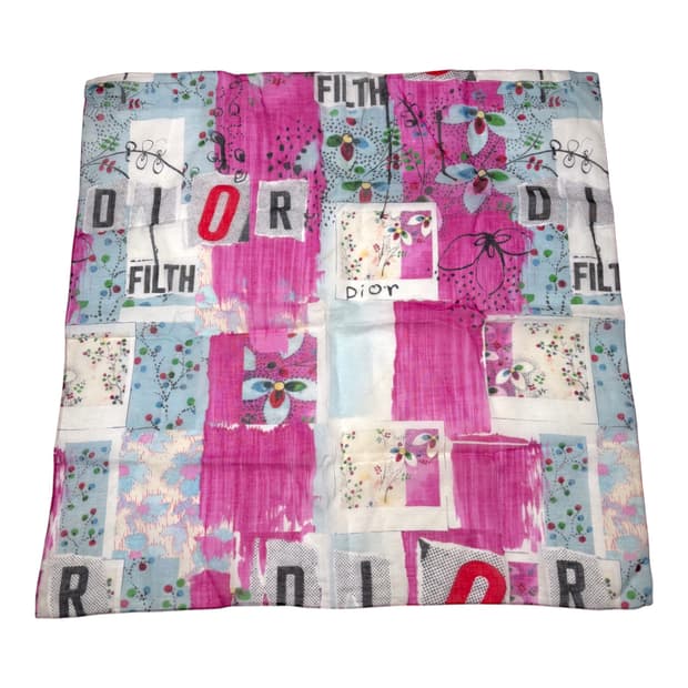 디올 스카프 2003 Filth 컬렉션