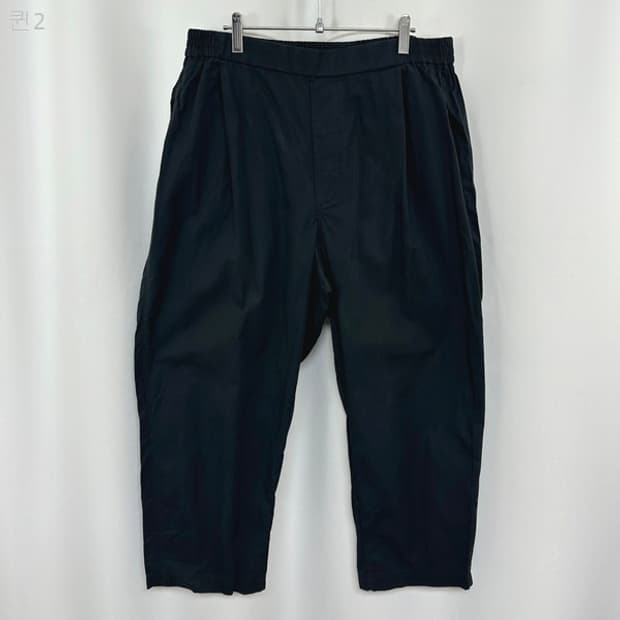 COS  코스 남자 밴딩 통넓은 바지 검정 L