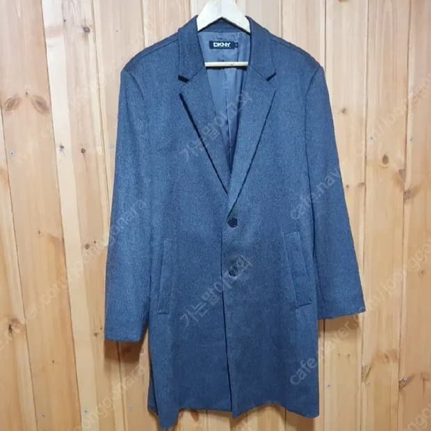 DKNY 퓨어 캐시미어 100% 코트 남성 100