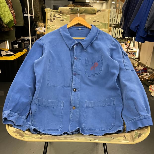 OLD VINTAGE HARD WASHING 빈티지프렌치워크자켓