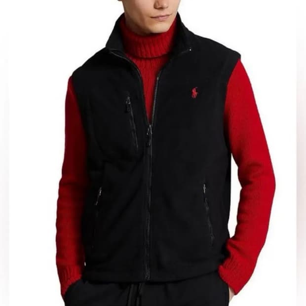 폴로랄프로렌 플리스 조끼