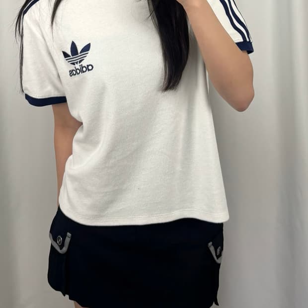 아디다스 테리 반팔 링거티