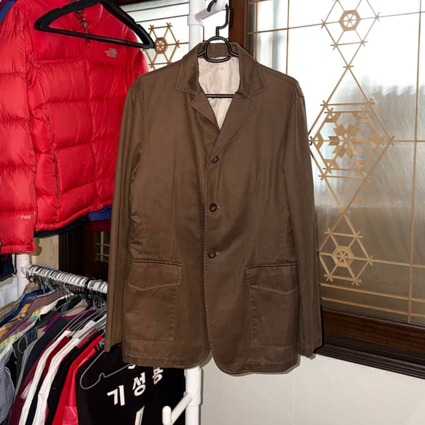 A.B.X 워크 블레이저 자켓 브라운