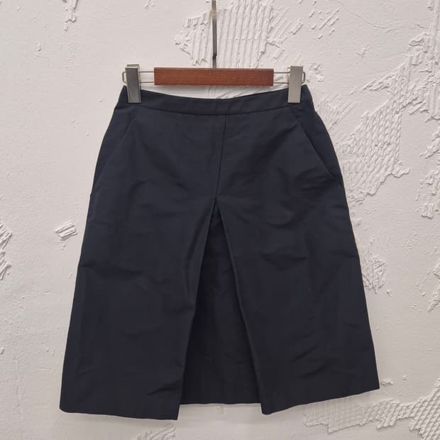Jil Sander deep pintuck skirt