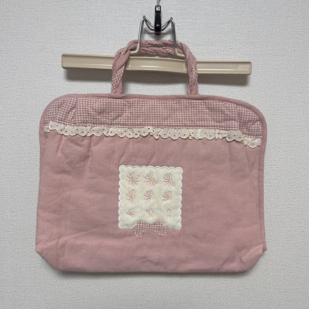 모리걸 시골소녀 분홍 가방