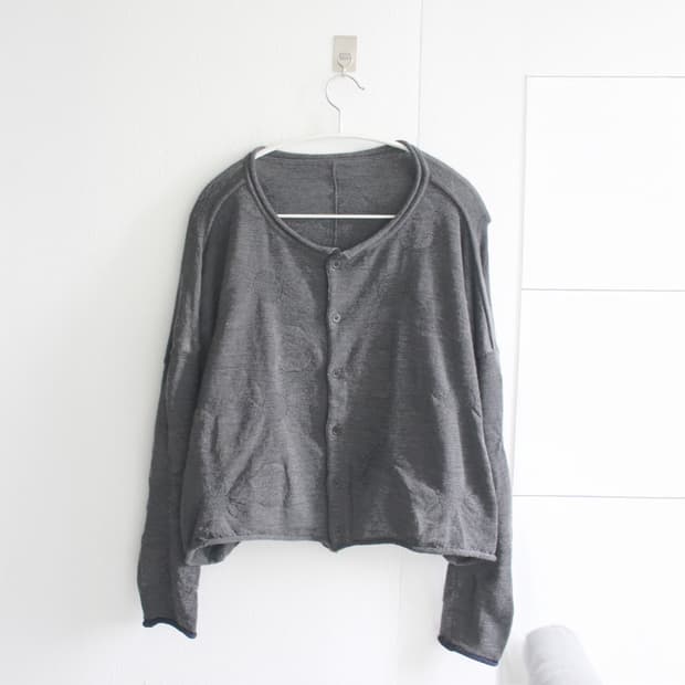 yohji yamamoto y’s  jacquard polkadot ca