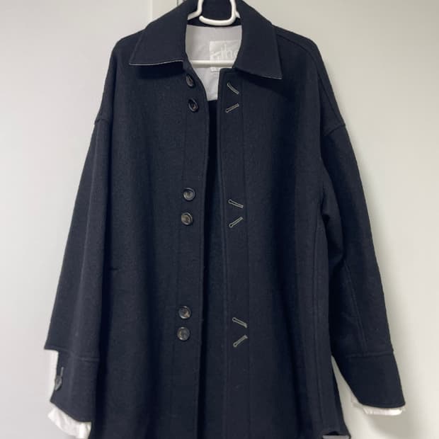 더일마 Theilma 자카드 울 코트