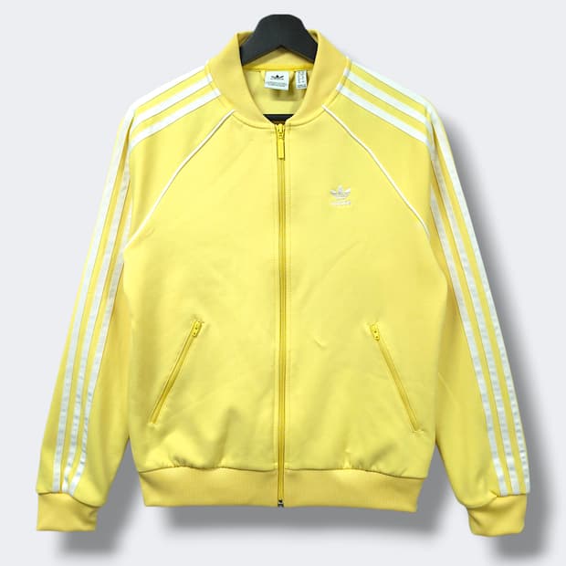 [95] 아디다스 레몬&화이트 오리지널 슈퍼스타 트랙탑 져지