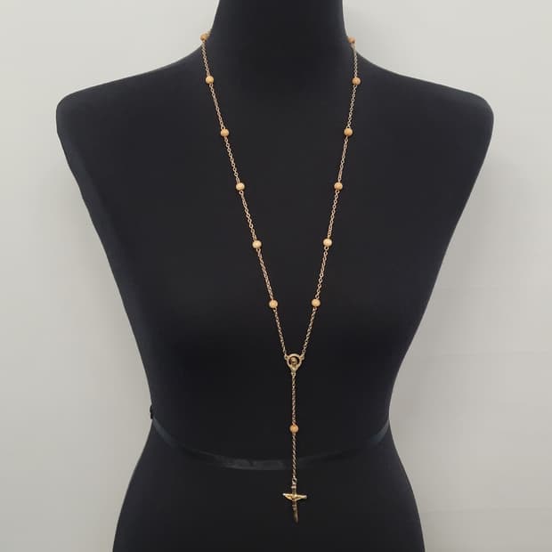 rosario cross necklace