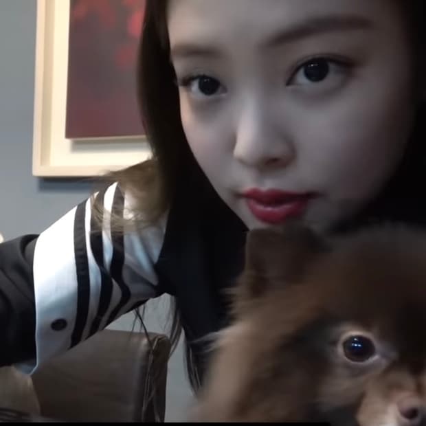 아디다스 트택탑 져지 제니 착용 극레어템
