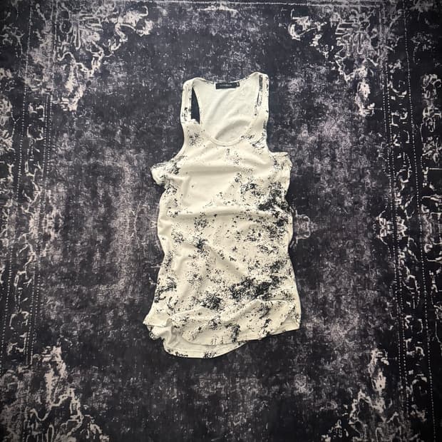 Civarize Grunge Print Tank Top