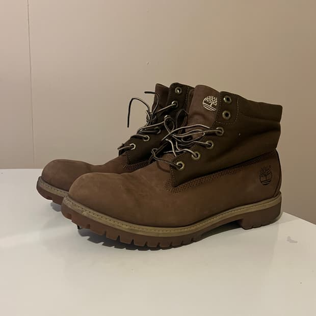 팀버랜드 롤 탑 브라운