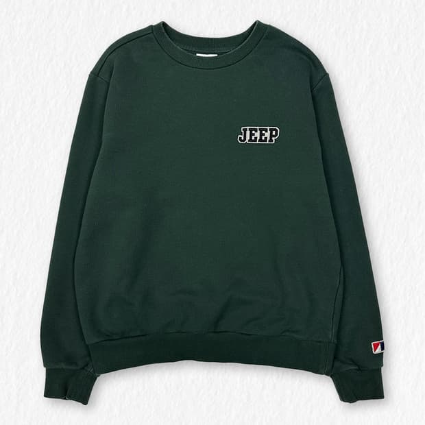 JEEP 맨투맨 그린