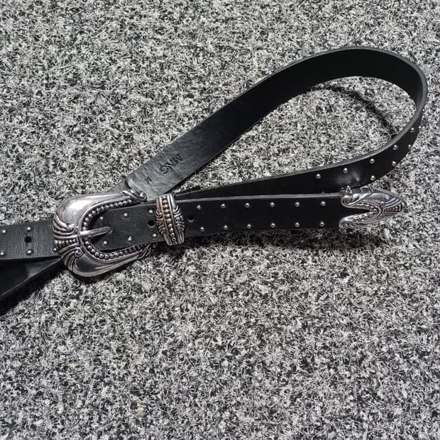 vintage leather belt 