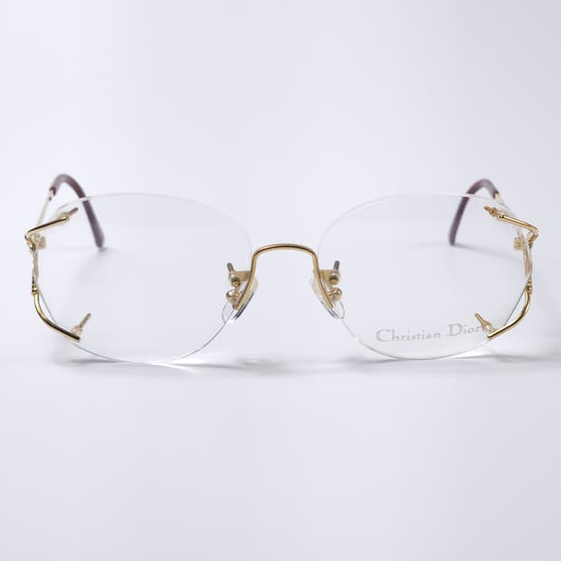 90's 크리스챤디올 올드빈티지 무테 안경