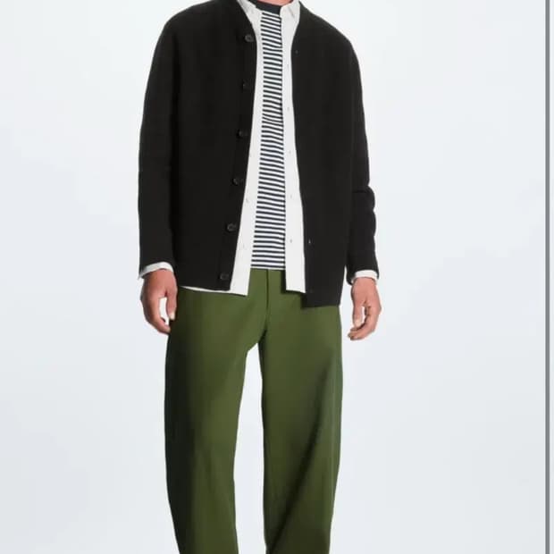 코스 레귤러 핏 가디건