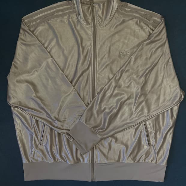 아디다스 파이어버드 져지 트랙탑 골드