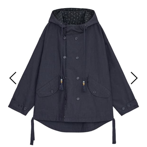 허그유어스킨 워시드 필드 자켓 네이비 Washed field jacket