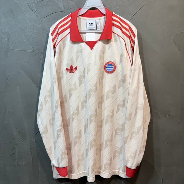[3XL] ADIDAS 아디다스 바이에른 뮌헨 긴팔 축구 유니폼
