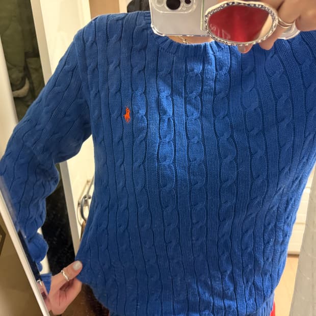 폴로 블루니트 남녀공용95