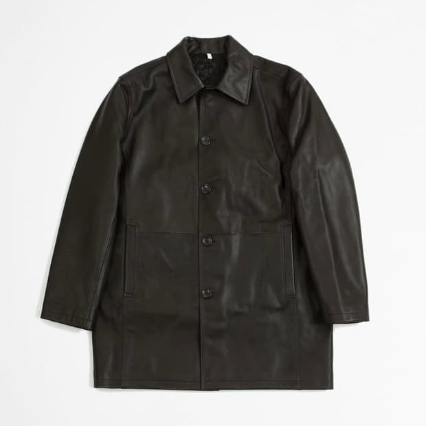 선플라워 레더 숍 코트