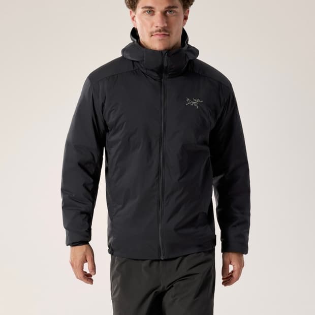 아크테릭스 아톰 후디 블랙 L 새상품