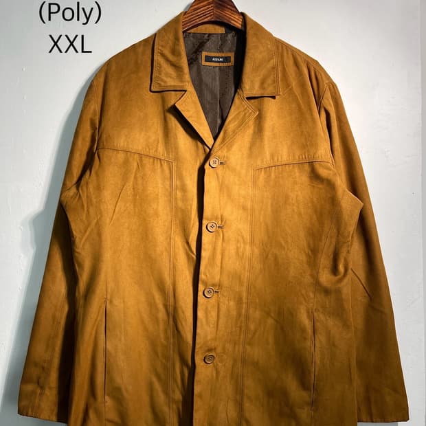 Alfani 인조 스웨이드 자켓 XXL