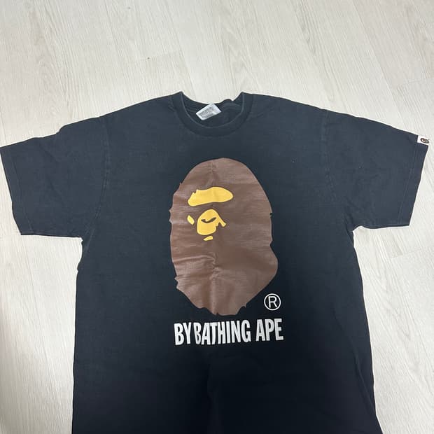 베이프 바이 베이싱 에이프 티셔츠 블랙