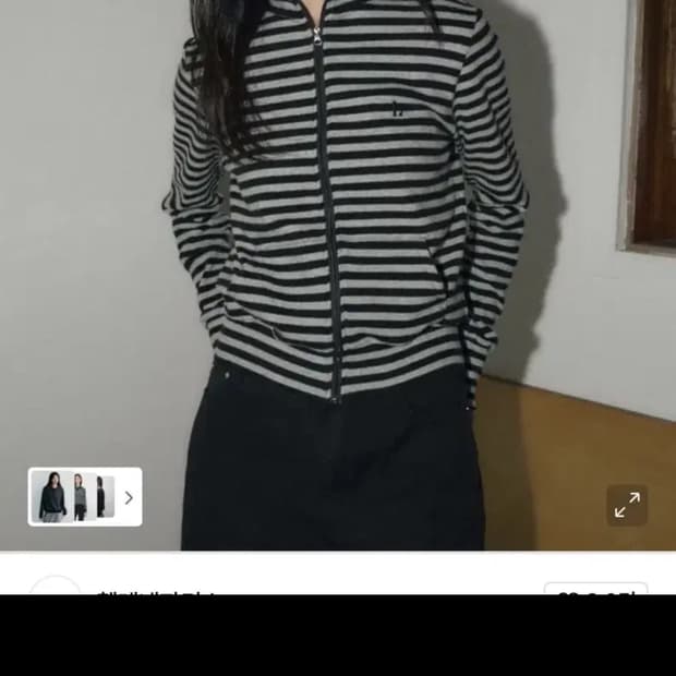 헬레네파리스 스트라이프 집업