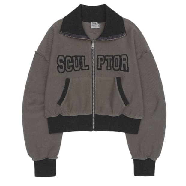 스컬프터 인사이드 아웃 집업 애쉬 리버스