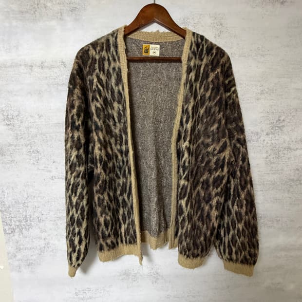 세인트 미카엘 모헤어 레오파드 가디건