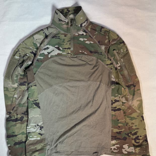 USA 미군 멀티캠 방염 난연소재 컴뱃셔츠