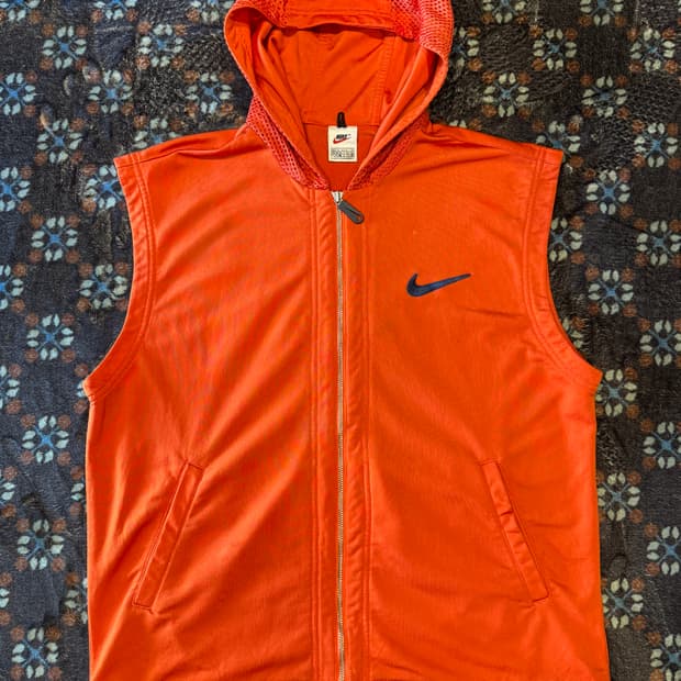 나이키 후드 베스트