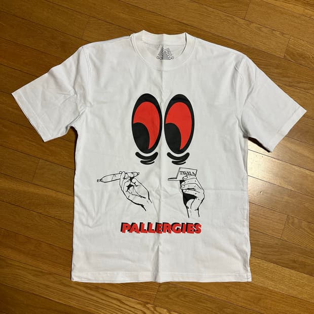 palace 팔라스 반팔티 화이트 L
