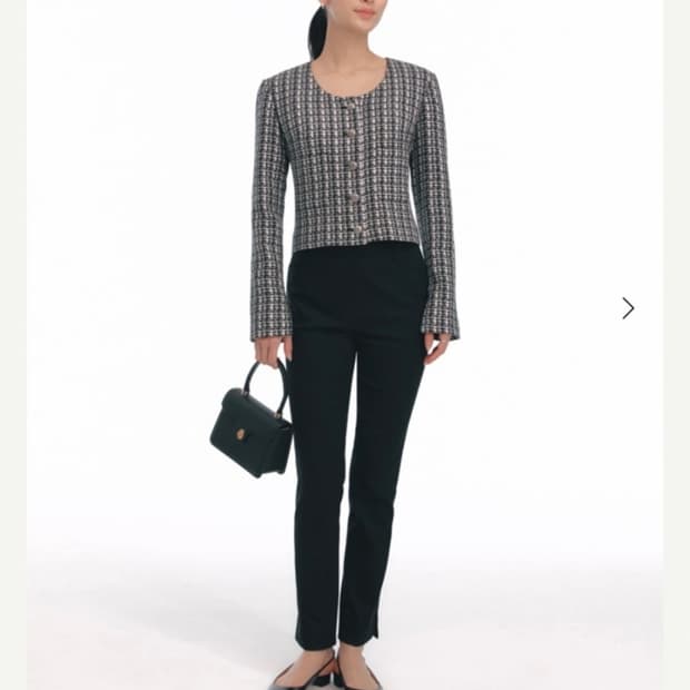 (새상품) Sie시에 로즈 슬림 핏 팬츠