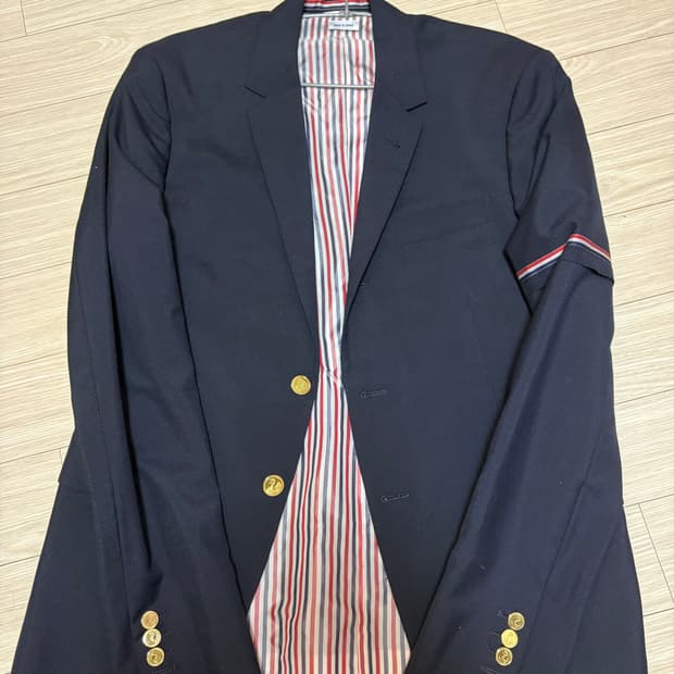 톰브라운 네이비 자켓 사이즈5