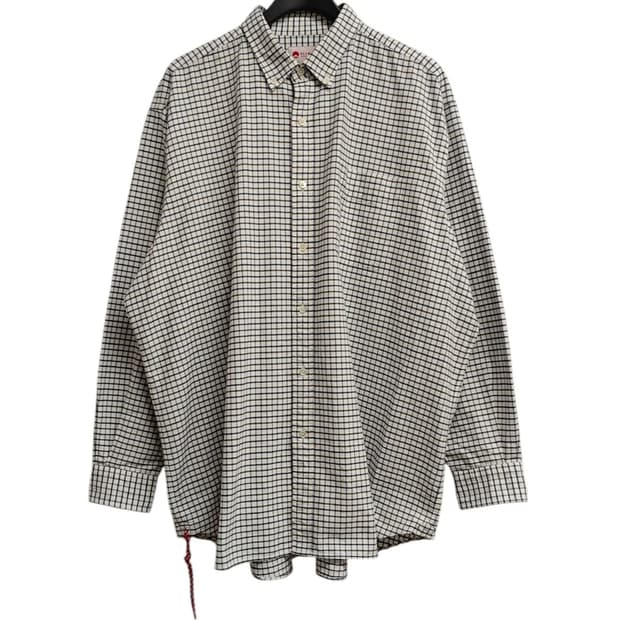 BEAMS 타터 솔 셔츠