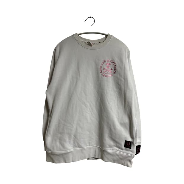 에이프 화이트 맨투맨