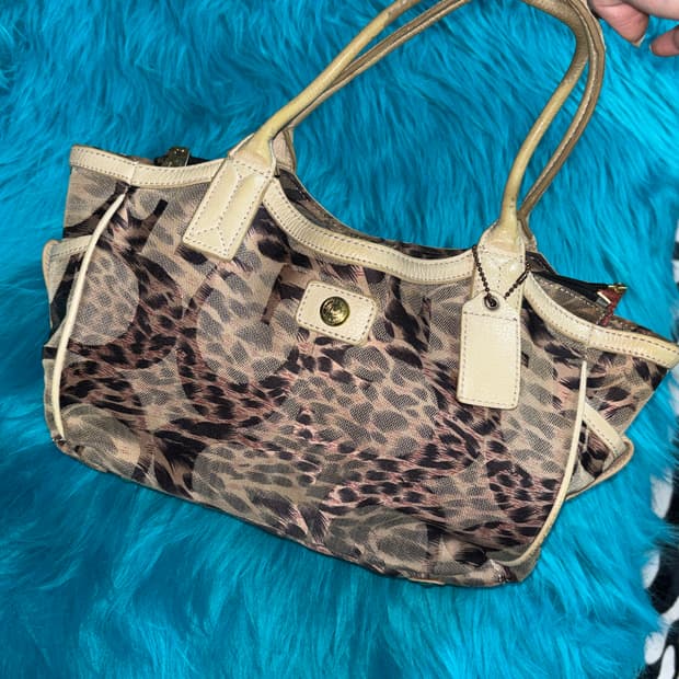 Gyaru Leopard bag