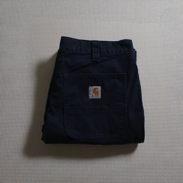 Carhartt 칼하트 102291 네이비 트윌 워크팬츠 
