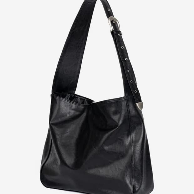 하아카이브 숄더백 Hh 벨티드 백 2way 블랙