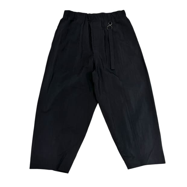 시스템옴므 21ss 밴딩 와이드 팬츠