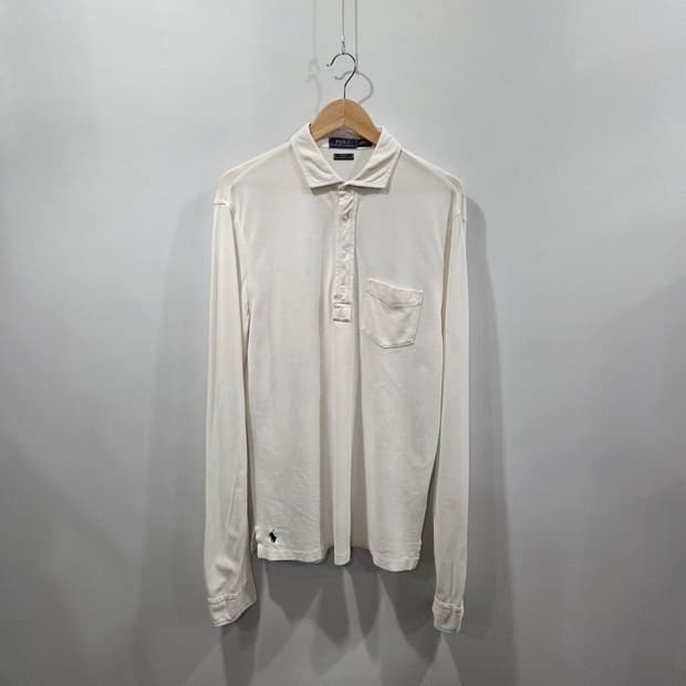 폴로랄프로렌 피케 카라 롱슬리브 L