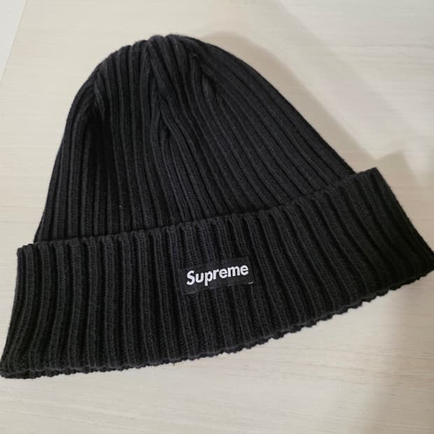 슈프림 오버다이드 비니 블랙