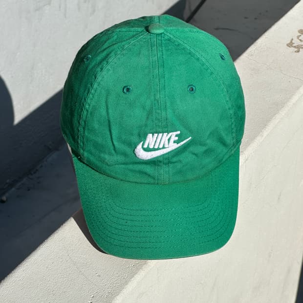 [S-M] 나이키 로고 그린 볼캡 모자